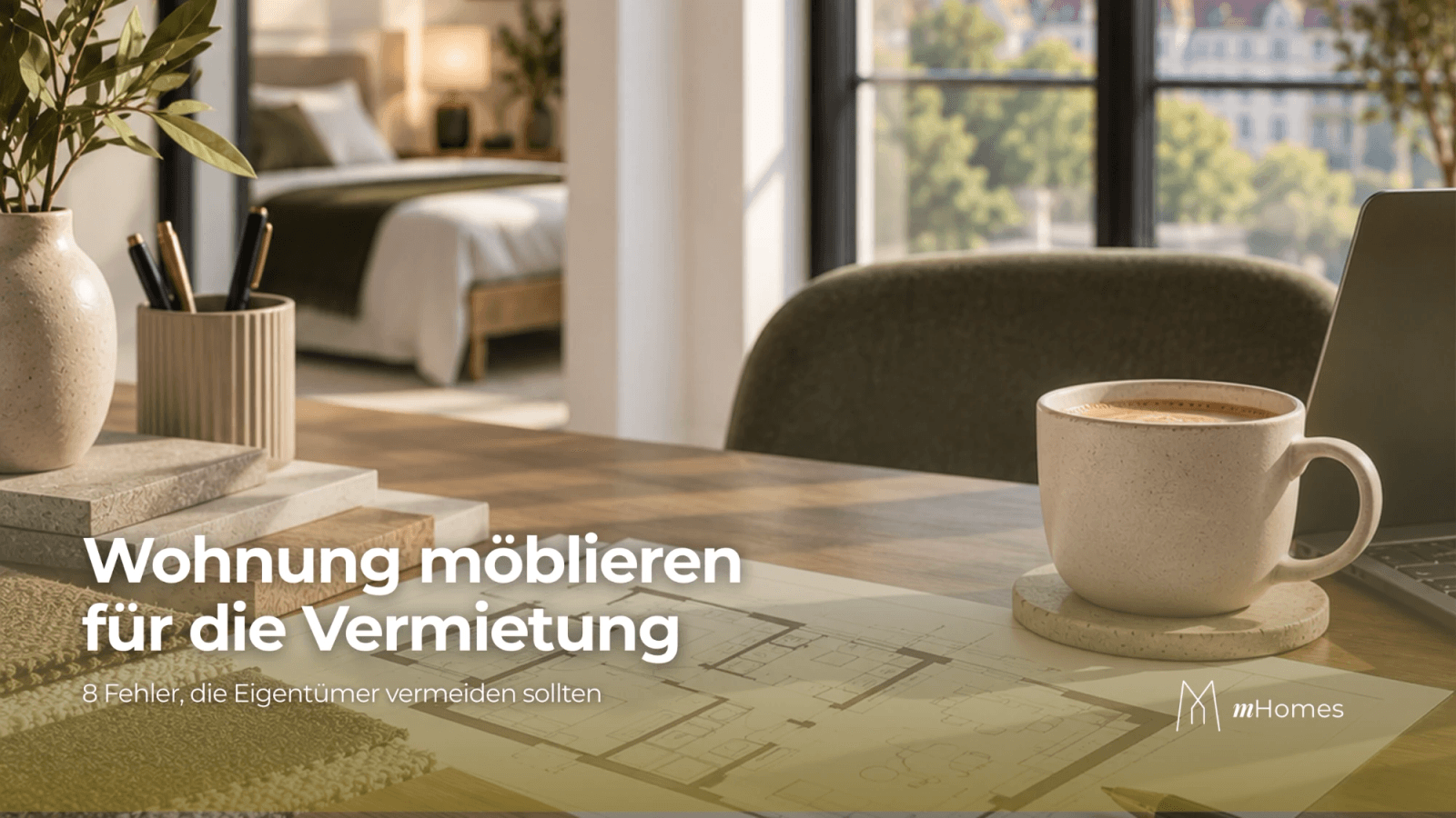 Professionell möblierte Mietwohnung in München mit funktionalem Interior Design